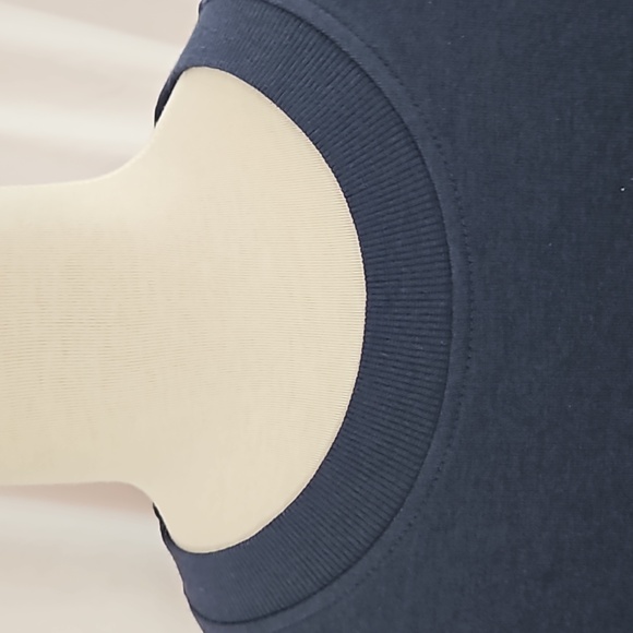 MSX Michael Strahan for NFL Official womens Texas Ls navy tunic shirt - Picture 2 of 4